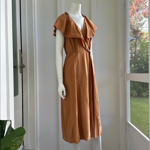 Vince Dresses & Skirts - Vince Terracotta Dress- Size XS
